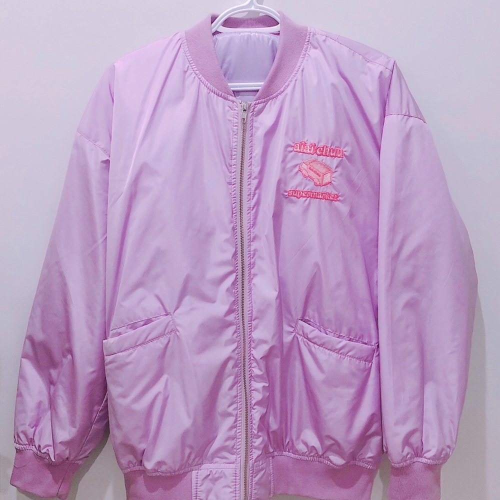 [chuu] aiaichuu. Delivery Girl Bomber Jacket